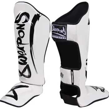 Chránič holeně pro bojový sport 8 WEAPONS Chrániče holení Unlimited - bílé - 8450006_WHT Velikosti: S