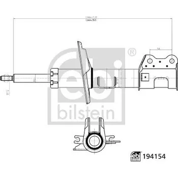 Tlumič pérování FEBI BILSTEIN 194154