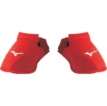 Kimono Chránič nártů na Karate MIZUNO - červené - 23EHA10327_RED Velikosti: L