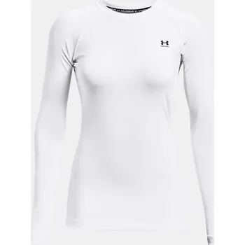 Dámské tričko Dámské triko Under Armour Authentics Crew - bílé - 1368701-100 Velikosti: S