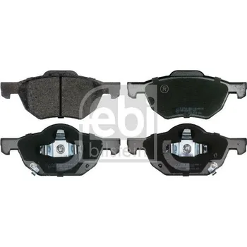 Brzdová destička Sada brzdových destiček, kotoučová brzda FEBI BILSTEIN 116315