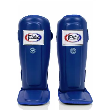 Chránič holeně pro bojový sport Chrániče holení na thajský box Fairtex SP3 - modré - FAIRTEX_SP3_BLUE Velikosti: L