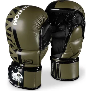 Boxerské rukavice PHANTOM Sparring rukavice APEX Sparring - zelené - PHMMAG2327 Velikosti: S/M