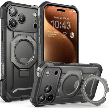 Náhradní kryt pro mobilní telefon Obal Supcase Ub Grip Mag Magsafe iPhone 17 Pro Max Grey