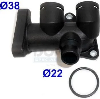 Chladič motoru Příruba chladiva MEAT & DORIA 93113