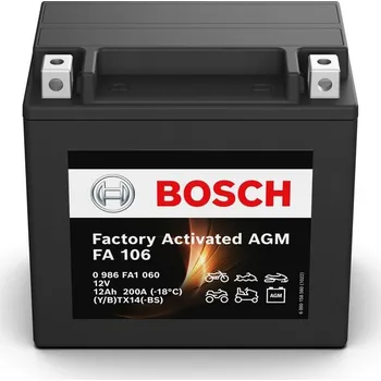 Motobaterie Bosch 12V 12Ah 200A 0 986 FA1 060