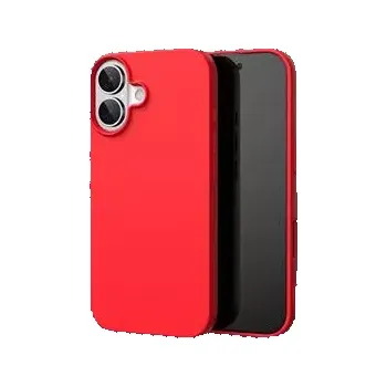 Pouzdro na mobilní telefon Swissten Soft Joy iPhone 17 – červené pouzdro kryt obal (SWISSTEN Soft Joy – červené pouzdro, obal, kryt z odolného materiálu pro Apple iPhone 17 s protiskluzem a tenkým profilem)