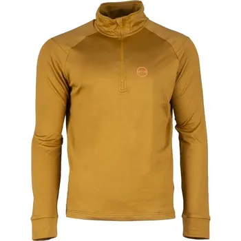 Pánské tričko GTS213042M pánské sportovní tričko s dlouhým rukávem, Brown 3XL