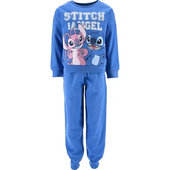 Modrá dívčí tepláková souprava Disney Lilo and Stitch Velikost: 116
