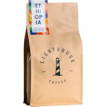 Káva Lighthouse Coffee Ethiopia Sidamo Guji GR2 500 g