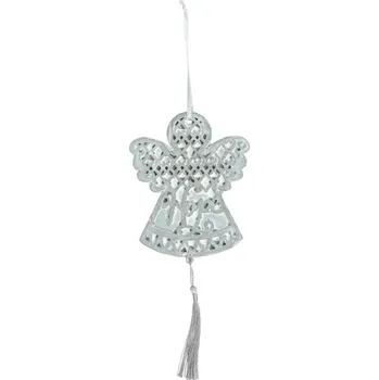 Vánoční dekorace Anděl závěs beton 10cm