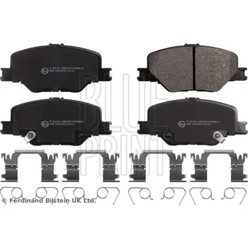 Brzdový systém Sada brzdových destiček, kotoučová brzda BLUE PRINT ADW194219