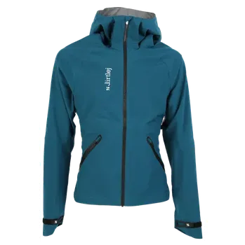 Cyklistická bunda Dirtlej unisex bunda na kolo Weathershield Waterproof Sapphire Blue - L