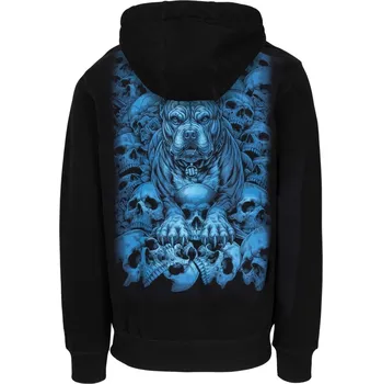 Pánská mikina PitBull West Coast - pánská KP mikina GUARDIAN ANGEL černá velikost: L