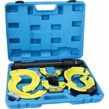 Autodílna Asta S-BMS3 Stahovák pružin McPherson BMW AUDI PORSCHE VOLVO s vyměnitelnými čelistmi, univerzální sada 80-190mm