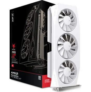Grafická karta VGA XFX Mercury AMD Radeon RX 9060 XT OC 16GB GDDR6 Gaming edition, white