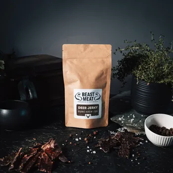 Sušené maso BEAST MEAT - Deer Jerky Divoké koření 40 g