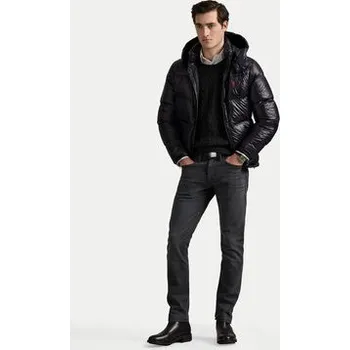 Pánská větrovka Polo Ralph Lauren Vatovaná bunda 710968281001 Černá Regular Fit L