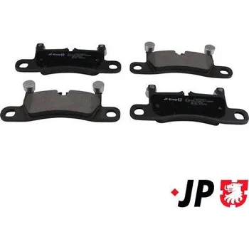 Brzdová destička Sada brzdových destiček, kotoučová brzda JP GROUP 1163708410