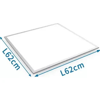 LED panel LED back-lit panel 620x620 40W bílý 4400 lm 6000K, záruka 5 let