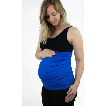 Těhotenské spodní prádlo VFstyle Těhotenský pás Comfort, královsky modrý Velikost: XS
