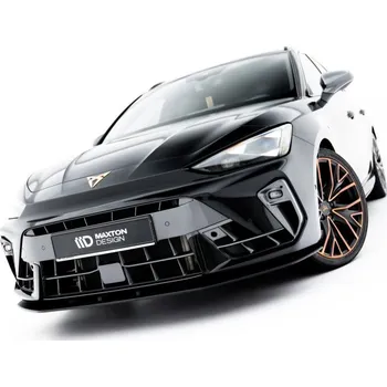 Nárazník Street pro spoiler pod nárazník lipa Cupra Leon ST / Hatchback Mk1 Facelift černo červený