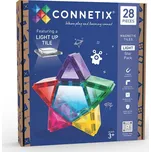 Connetix magnetická stavebnice se světýlkem Light Star Pack 28ks