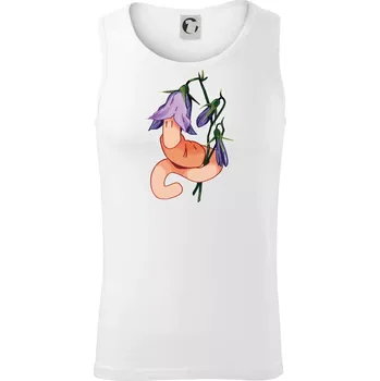 Pánské termoprádlo Žížala a zvonek (Alexis Citrine) - Tílko pánské Core - L ( Bílá )