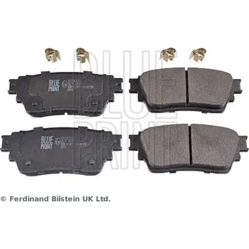 Brzdový systém Sada brzdových destiček, kotoučová brzda BLUE PRINT ADC44290