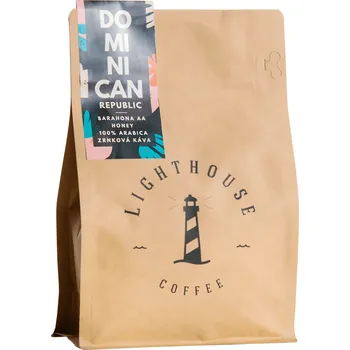 Káva Lighthouse Coffee Dominican Republic Honey Barahona AA 200 g