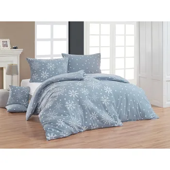 Matějovský Snowflakes Flanel premium povlak 70/90