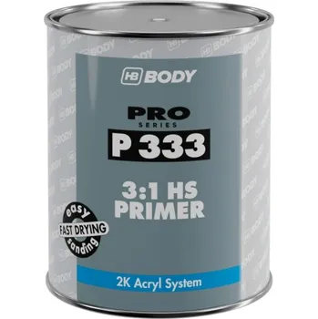 Autolak HB BODY PRIMER P333 HS 3:1 plnič šedý 3L