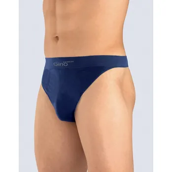 Pánské tanga Pánské tanga pánská, úzký bok, bezešvé, jednobarevné Bamboo PureLine 52002P - lékořice - L/XL