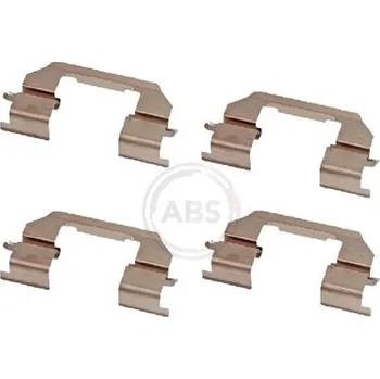 Přislušenství brzdového systému Sada příslušenství obložení kotoučové brzdy A.B.S. 2014Q