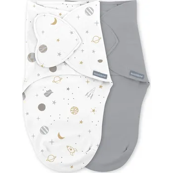 Zavinovačka INGENUITY Zavinovačka SwaddleMe™ Ulitka bavlna Sunset space 2ks 0,5 TOG 0-3m