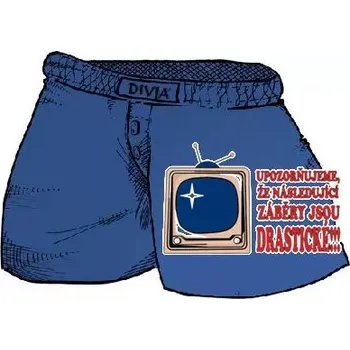 Trenýrky Trenýrky-Upozorňujeme,že následující.. - XXXL černá