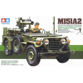Plastikový model M151A2 w/ TOW Missile Launcher (Tamiya 1:35)
