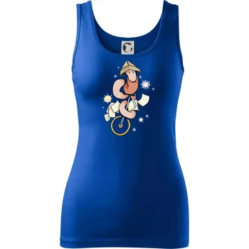 Dámské tričko Žížalníček (Alexis Citrine) - Dámské tílko - M ( Královská modrá )