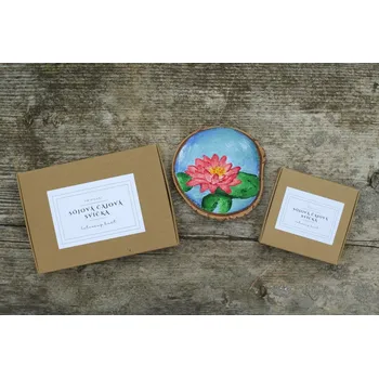 Svíčka Čajová svíčka lotosový květ Velikost: 1 ks