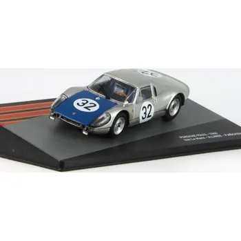 autíčko Porsche 904/6 24h Le Mans #32 H.Linge/P.Hocker 1965 1:43 - Centauria časopis s modelem #42 Porsche 908/2 - kovový model