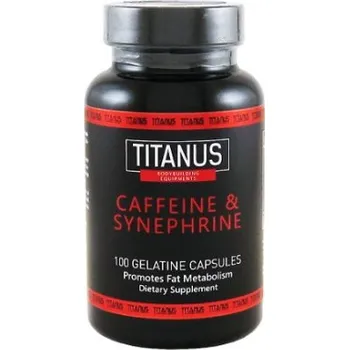 Sportovní výživa Titánus Caffeine & Synephrine 100 kapslí + Sleva 3 % pro registrované