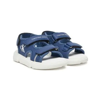Dětská móda Sandály Calvin Klein Jeans V3B2-83023-1591 M Modrá 27