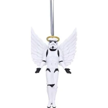 Vánoční dekorace Nemesis Now Vánoční ozdoba Star Wars - Stormtrooper anděl