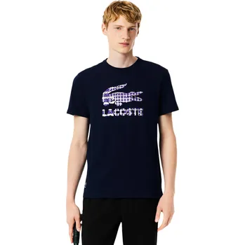 Pánské tričko Pánské tričko Lacoste Ultra-Dry T-Shirt Navy Blue M