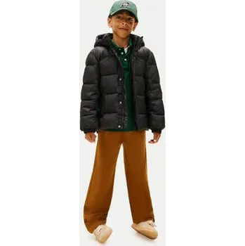 Tommy Hilfiger Zimní bunda KB0KB10093 S Černá Regular Fit 4Y