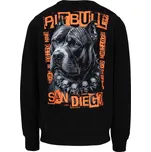 PitBull West Coast - pánská mikina BLACKY černá velikost: S