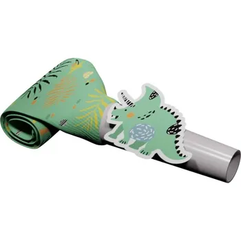 Party dekorace Folat Dino Roars - Frkačky 24 cm 6 ks