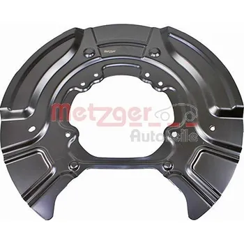 Brzdový kotouč Ochranný plech proti rozstřikování, brzdový kotouč METZGER 6115483