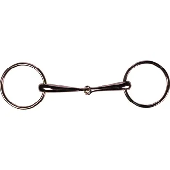 Vybavení pro koně HKM Udidlo stihlové jednou lomené Rosegold HKM, 16 mm 13,5 cm