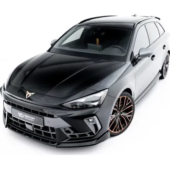 Nárazník Spojler pod nárazník lipa V.1 Cupra Leon ST / Hatchback Mk1 Facelift černý lesklý plast